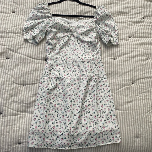 floral mini dress - Picture 4 of 4